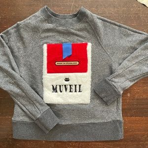 Muveil Cigarette Cat Sweatshirt